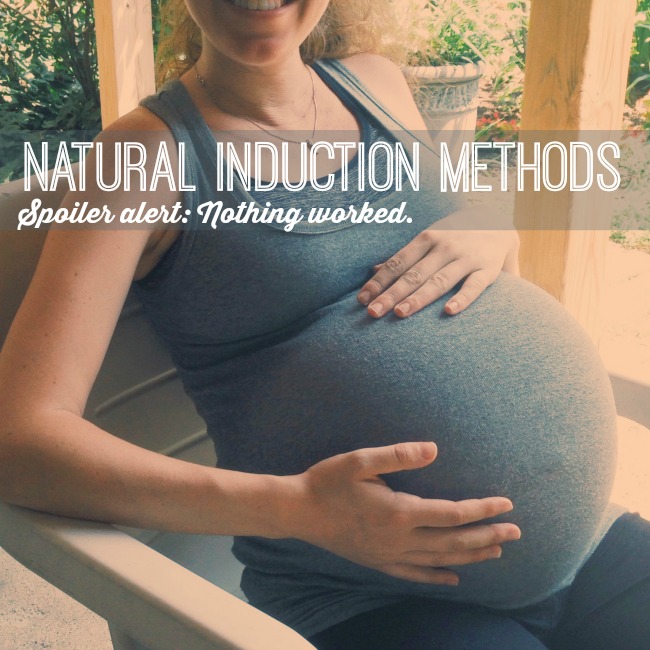Thoughts on natural induction methods for labor